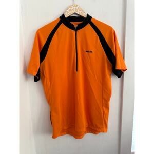Pearl Izumi Men's Cycling Jersey Orange Black | Size Medium